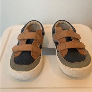 Old Soles Little Kid Velcro & Leather Shoes Sz. 12